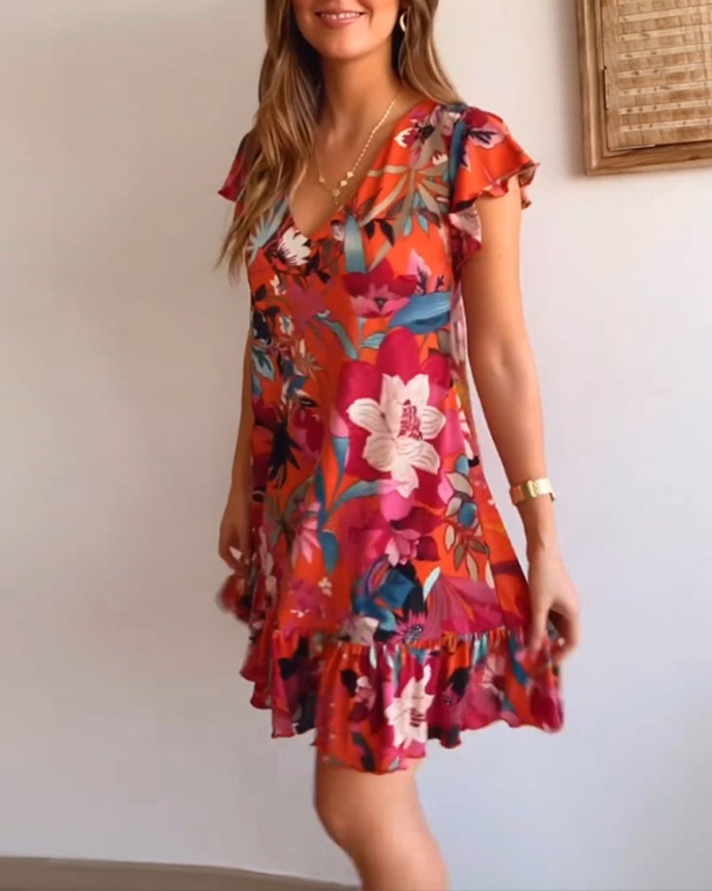 Marina | Floral Dress