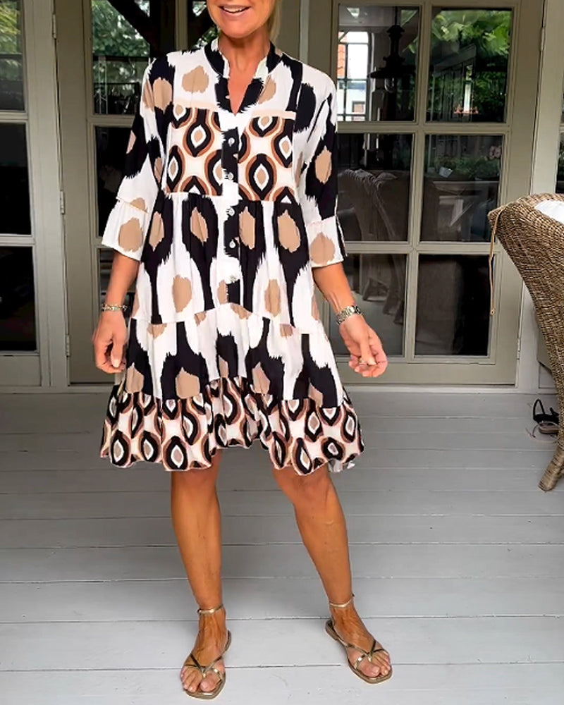 Yasmine | Stylish Print Dress