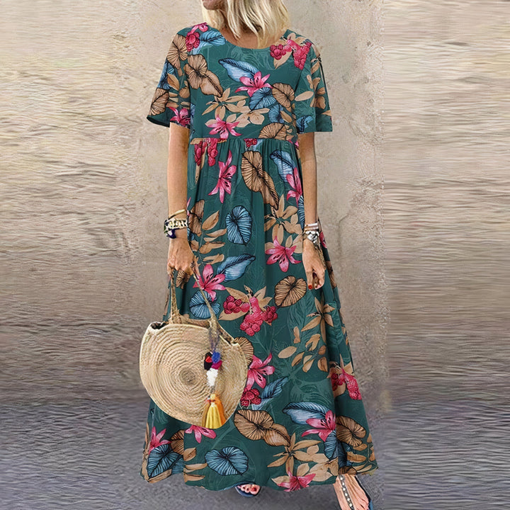 Jenna | Vibrant Floral Maxi Dress