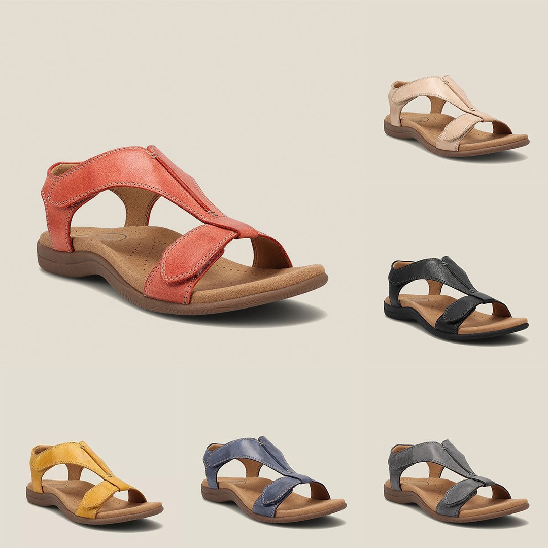 Hallie | Casual leather orthopedic sandals