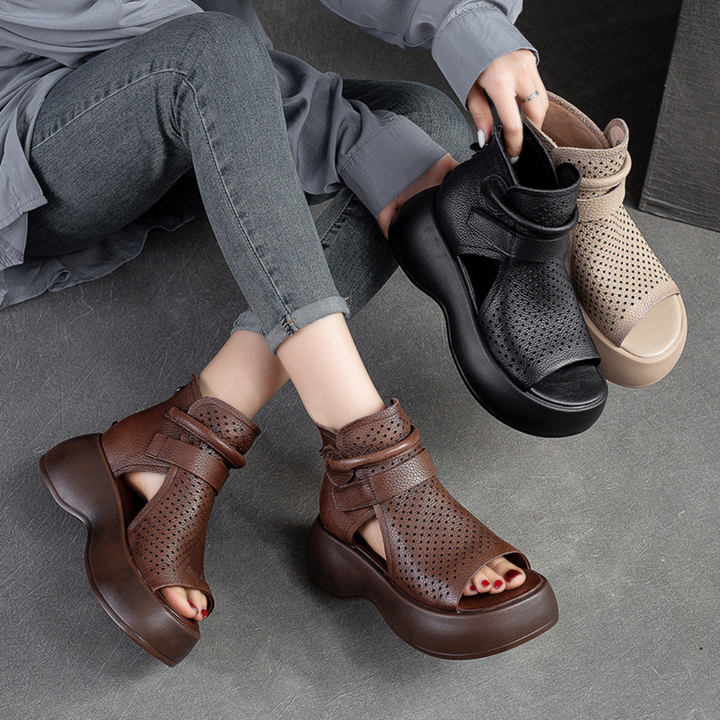 Jules | Timeless leather orthopedic sandals