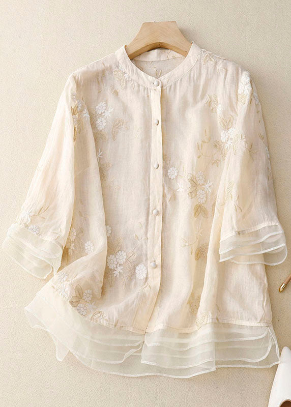 Candice | Elegant Embroidered Blouse