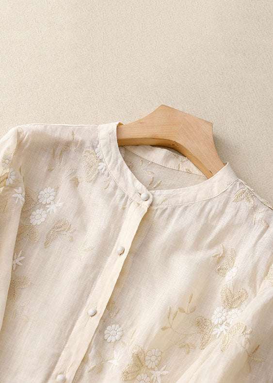 Candice | Elegant Embroidered Blouse