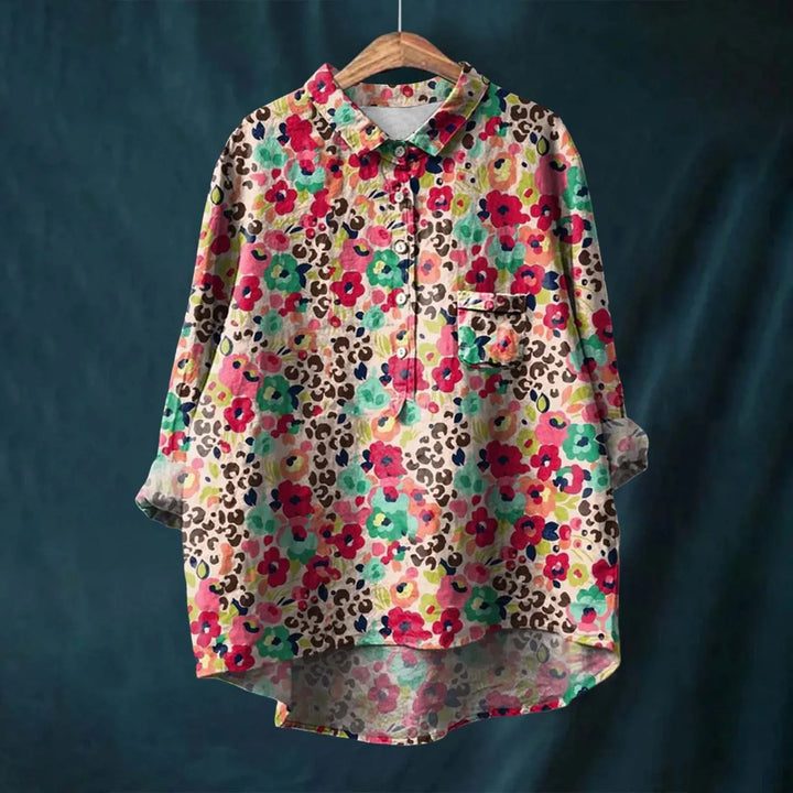 Abigail | Elegant Women's Floral Shirt