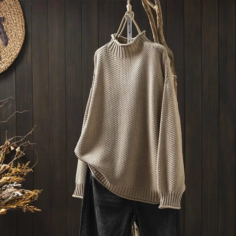 Zoey | Elegant Loose-Fit Turtleneck Sweater