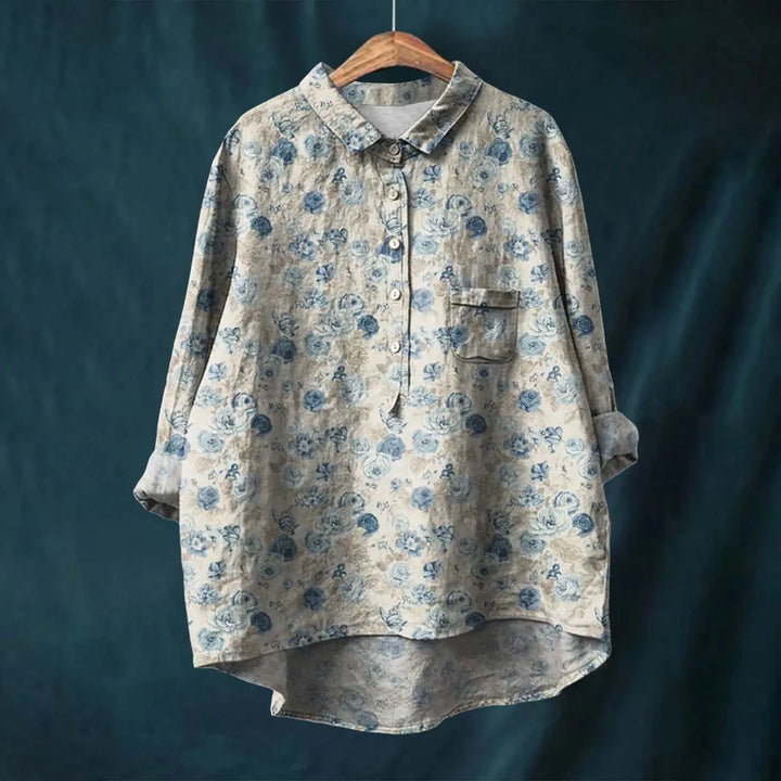 Abigail | Elegant Women's Floral Shirt