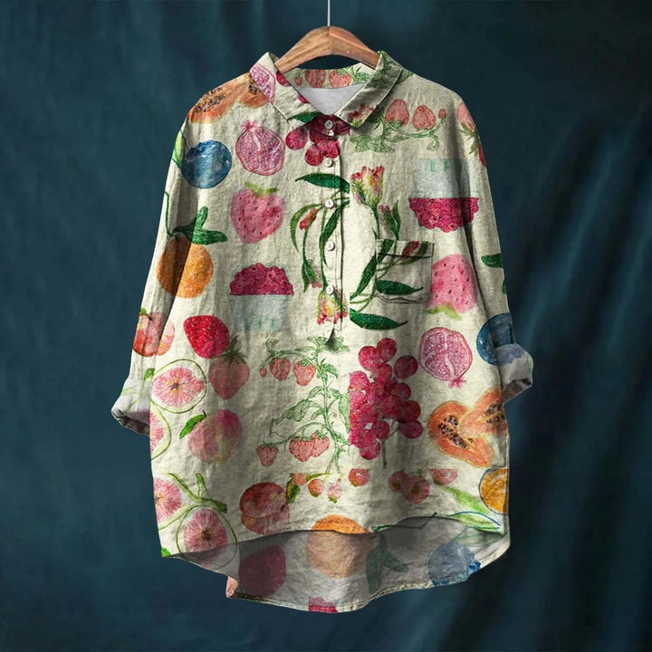 Abigail | Elegant Women's Floral Shirt