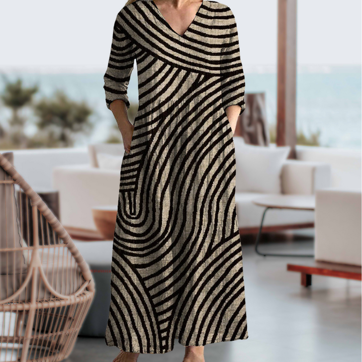 Zayla | Vintage Striped Dress