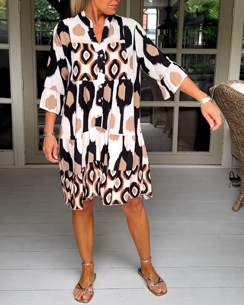 Yasmine | Stylish Print Dress