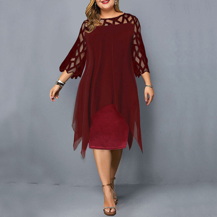 Freya | Plus Size Midi Dress