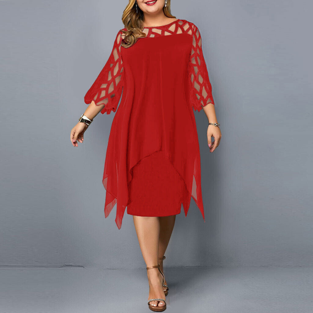 Freya | Plus Size Midi Dress