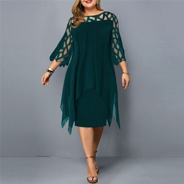 Freya | Plus Size Midi Dress